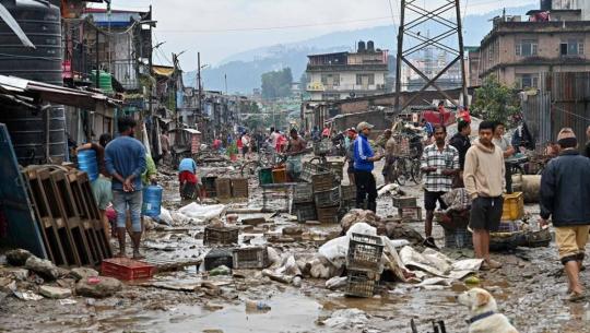 floods in kathmandu climate crisis