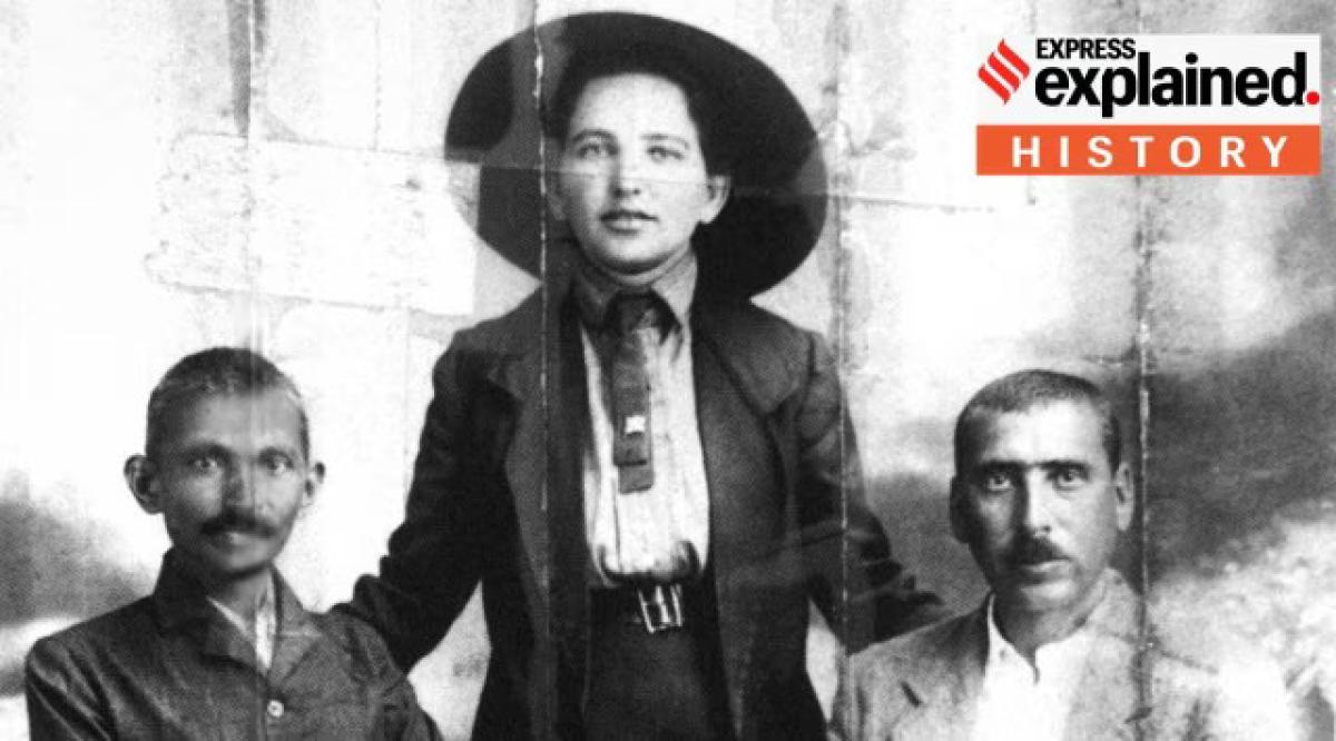 Gandhi, Jewish, South Africa, Sonja Schlesin, Dr Hermann Kallenbach