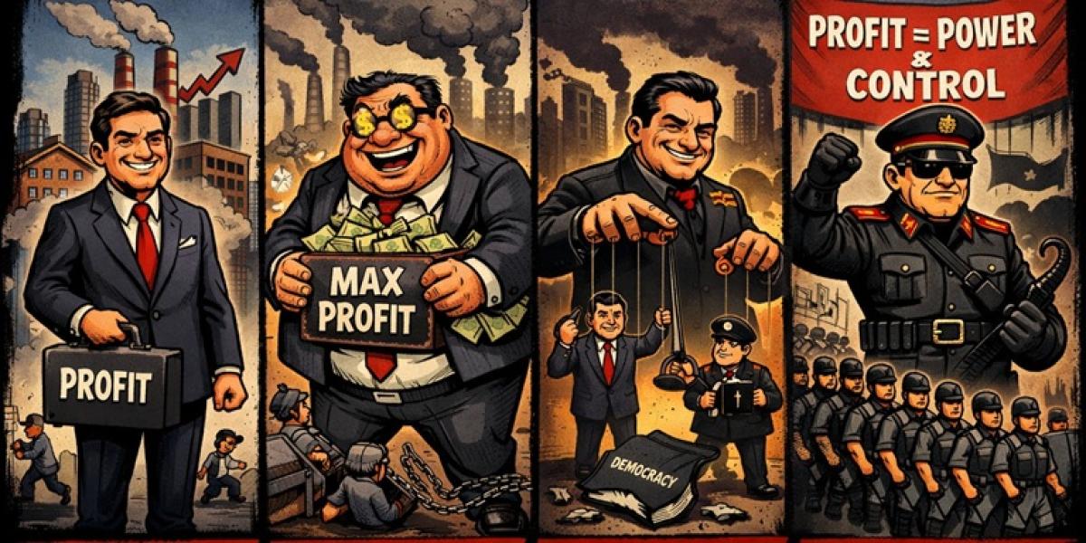 how capitalism has turned into fascism